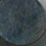 Antique Hammered Bronze Vase with Box