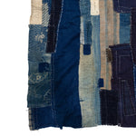 Indigo Boro Sheet | Japanese Patchwork Textile