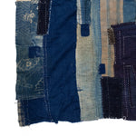 Indigo Boro Sheet | Japanese Patchwork Textile