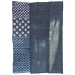 3 Panel Japanese Indigo Futonji Sheet