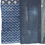 3 Panel Japanese Indigo Futonji Sheet