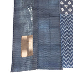 3 Panel Japanese Indigo Futonji Sheet