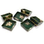 Antique Oribe Ware small Plates