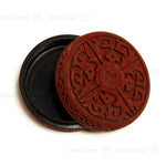 Cinnabar Kogo | Japanese Incense Storage Container