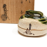 Oribe Kogo by Jotetsu  | Japanese Incense Storage Container