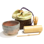 Travelling Tea Basket Set with Tea Bowl