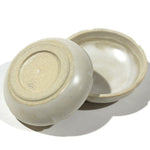 Ceramic Kogo with Camellia Motif | Japanese Incense Storage Container