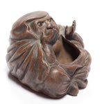 Bizenware Daruma Incense Burner