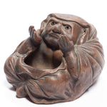 Bizenware Daruma Incense Burner