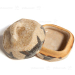 Shino Seto Ceramic Kogo  | Japanese Incense Storage Container