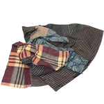 Shima Boro Multilayer Blanket  |  Japanese Indigo