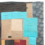Shima Boro Multilayer Blanket  |  Japanese Indigo
