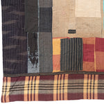 Shima Boro Multilayer Blanket  |  Japanese Indigo