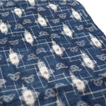 Dog E-gasuri Textile Fragment | Japanese Indigo Cotton
