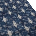 Dog E-gasuri Textile Fragment | Japanese Indigo Cotton