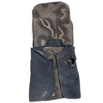 Sashiko Fireman's Hat with Tsutsugaki Dragon Interior