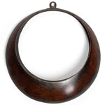 Japanese Antique Bronze Hanging Moon Vase