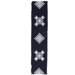 Japanese Patchwork Indigo Egasuri Ikat Panel