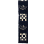 Japanese Indigo Egasuri Ikat Panels with Ikebana Motif