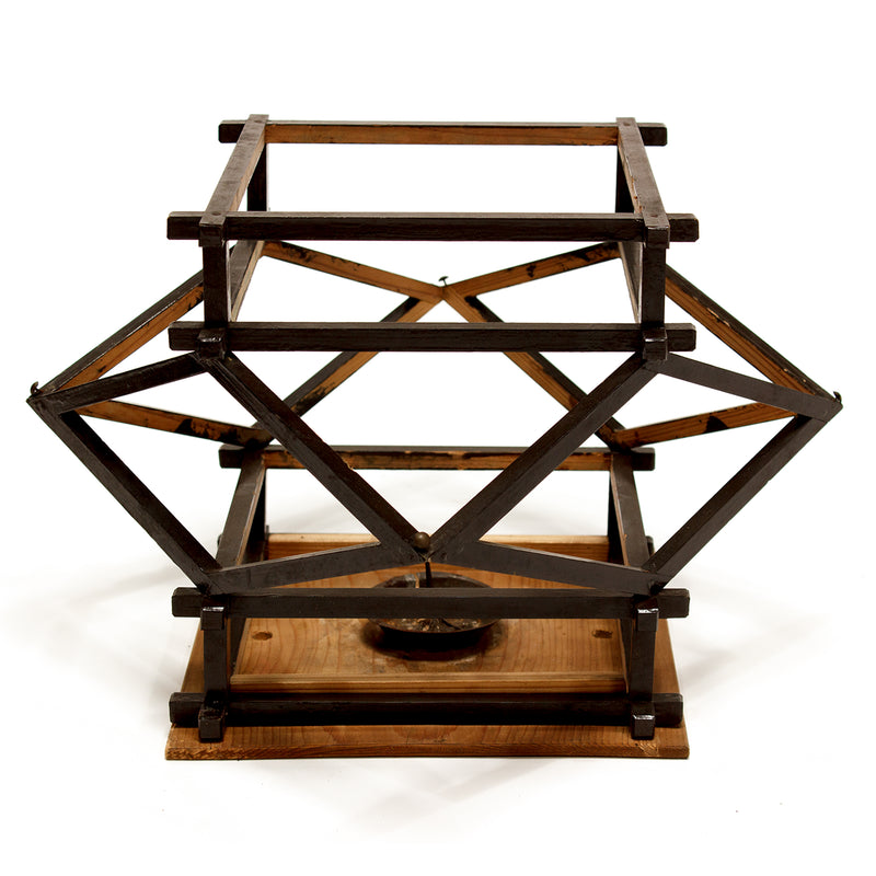 Geometric Andon | Japanese Antique Lamp