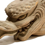 Pair of Hand Carved Baku Carvings