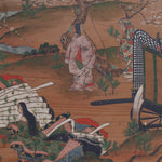 Large Japanese Antique Hand-painted Ema