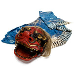 Vintage Lacquered Shishi Lion Head Dance Mask