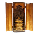 Zushi with Buddha | Japanese Antique Portable Shrine