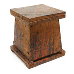 Japanese Lacquer Craftsman's Weighted Pedestal