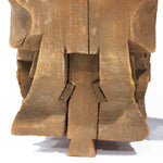 Pair of Hand Carved Shishi Lion Carvings