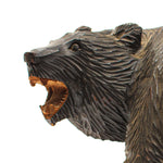 Kibori Kuma | Hand Carved Wood Bear | Japanese Hand Carved Ainu Bear