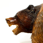 Kibori Kuma | Hand Carved Wood Bear | Japanese Hand Carved Ainu Bear