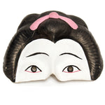 Vintage Japanese Paper Mache Momotaro Mask Set