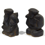 Wooden Daikoku and Ebisu Statues