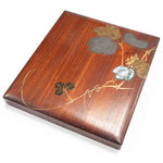 Kiriwood and  Lacquer Letter Box from Japan