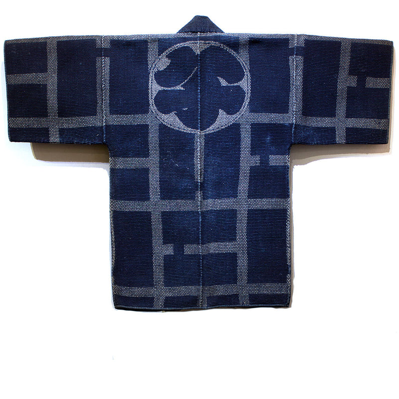 Antique Japanese Reversible Sashiko Fireman's Coat
