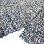 Sakiori | Recycled Indigo Cotton Upcycled Ragweave Panel