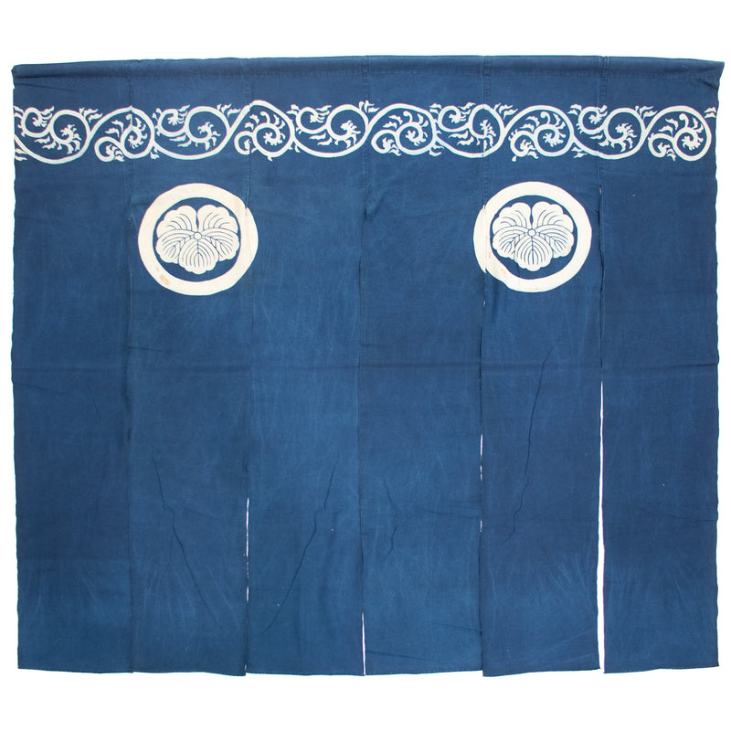 Indigo Cotton Noren | Door Curtain