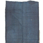 Indigo Shima Boro Two Panel Sheet | Japanese Patchwork Textile