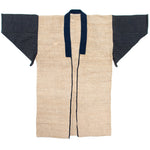 Fuji-fu Wisteria Fiber Noragi | Japanese Antique Kimono