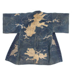 Hanten with Komainu (Shi-Shi) |  Japanese Antique Kimono Coat