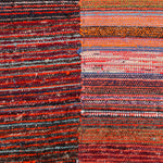 Sakiori Rug |  Japanese Ragweave Folk Textile Recycling