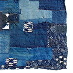 Boro Kasuri Japanese Antique Futonji Blanket