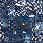 Boro Kasuri Japanese Antique Futonji Blanket