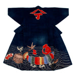 Maiwai Festival Coat for Fisherman with Maritime Motif Japanese Art