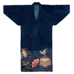 Maiwai Festival Coat for Fisherman with Maritime Motif Japanese Art