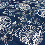 Katazome - Stencil Dyed Japanese Indigo Sheet