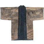 Shobo Hanten - Antique Japanese Reversible Sashiko Fireman's Coat