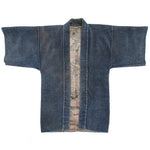 Shobo Hanten - Antique Japanese Reversible Sashiko Fireman's Coat