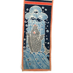 Rising Koi Tsutsugaki Umagake | Festival Horse Banner | Japanese Indigo